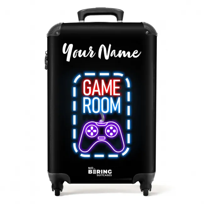Suitcase with name - Game Room