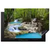 Waterval - Natuur  - Rivier - Bos - Water Inductie beschermer vinyl 3mm klein -3d