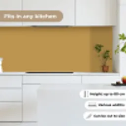 Okergeel - Kleur - Herfst - Geel - Effen - Kleuren keuken achterwand 2 middel 871 -sfeer4_UK