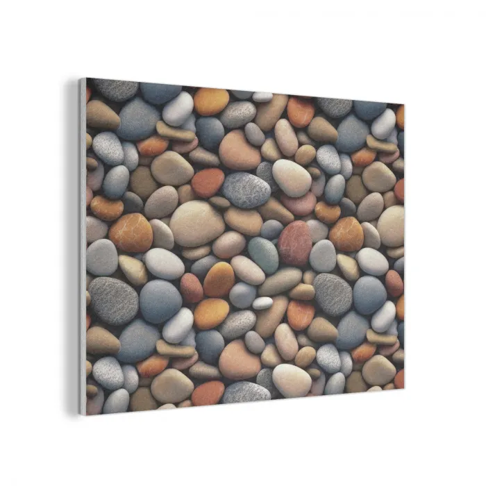 Kleuren - Matte - Stenen PET vilt klein 837 -3d