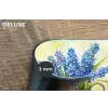 Lavendelbloemen - Quote - Gieter Placemat vinyl groot -closeup