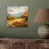 Landschap - Illustratie - Natuur aluminium wit klein -sfeer2