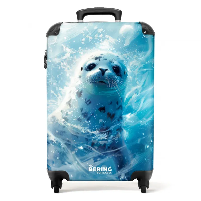 Zeger Zeehond Koffer - NBS - Handbagage middel -productfoto_recht