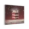 Rode - Velvet - Taart - Eten PET vilt klein -3d