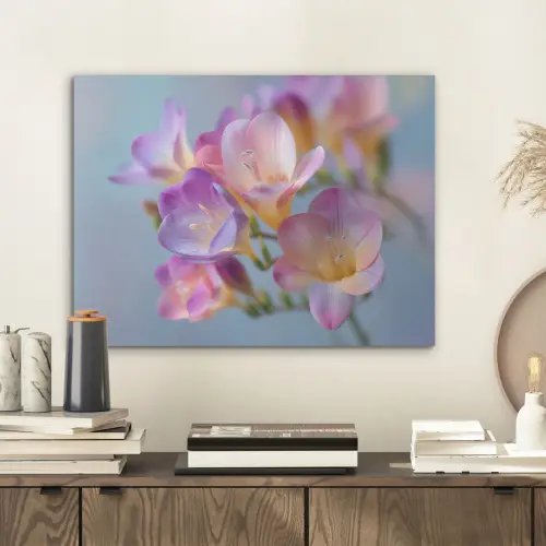 Bloemen - Paars - Overloop - Meeldraden PET vilt klein -sfeer1