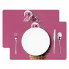 Softijs - Edelstenen - Roze - Hoorntje Placemat vinyl groot -zzsfeer2_Kitchenyeah-website