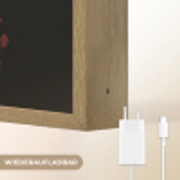 Beer - Verf - Kleurrijk - Knuffeldier Light Box met batterij (Wandlamp kind) middel -USP_websiteoplaadbaarDE