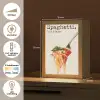 Spaghetti - tomatensaus - Parmezaanse kaas Light Box met kabel (Tafellamp) klein -USP_NL