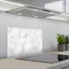 Klassiek - Marmer - Aders - Grijs keuken achterwand spatscherm klein 900 -3d_schuin