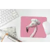Flamingo - Roze - Koksmuts - Vogel muismat rubber klein -witbureau