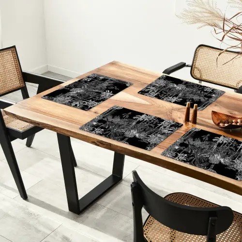 Palm - Jungle - Tropical Placemat vinyl groot -zzsfeer4_Kitchenyeah-website