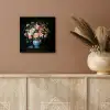 Roze - Bloemen - Vaas - Kleuren aluminium wit klein -sfeer4