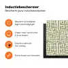 Grafisch - Patroon - Groen Inductie beschermer vinyl 3mm klein 276 -zzzzzzz-td-ups