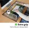 Doorkijk - Landschap - Raam - Water - Zonsondergang Muismat XXL klein -sfeer3