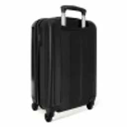 Zwart witte kat met gele ogen NBS - Handbagage koffer - Unisex middel -achterkant