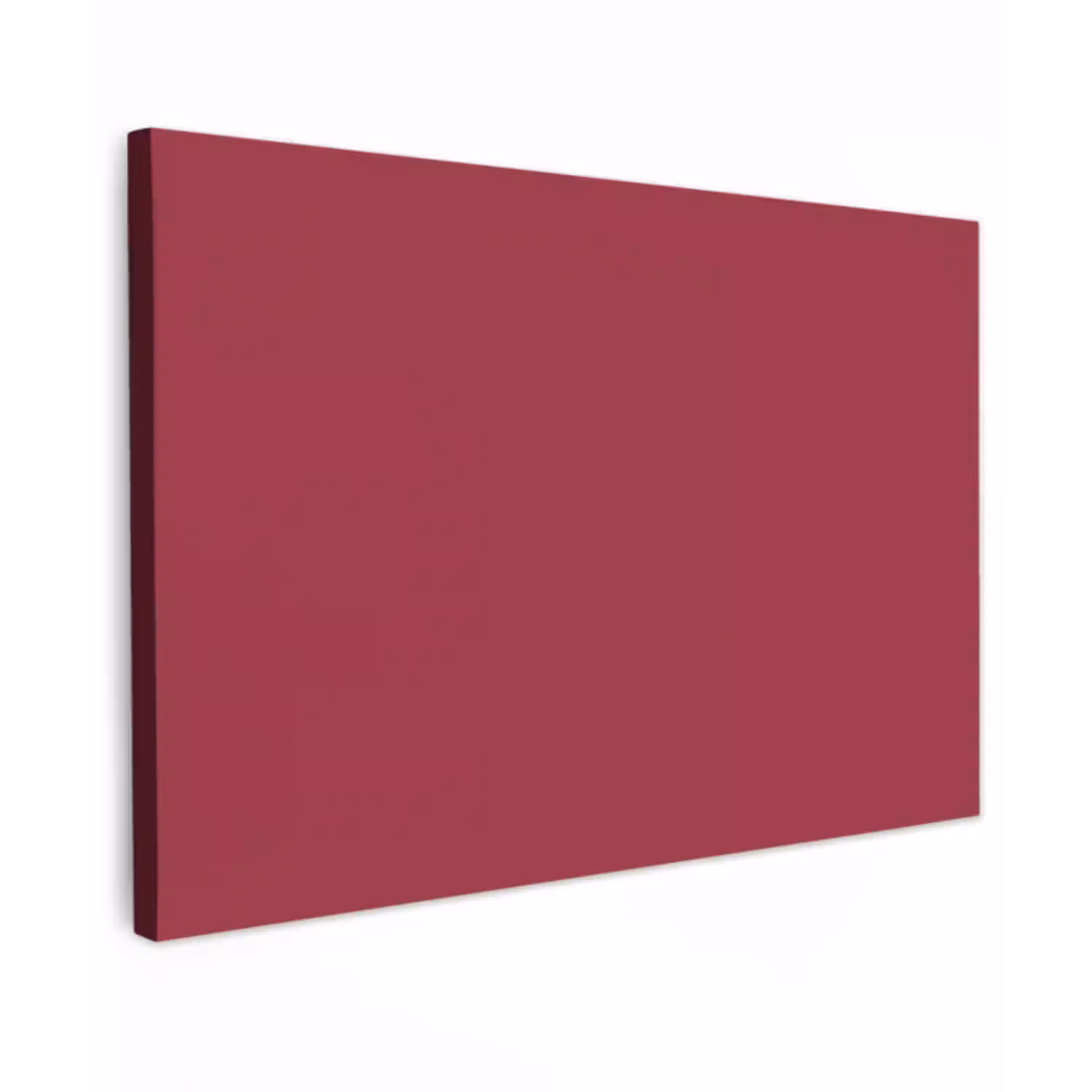 Antique - Ruby - Rood Tuinposter op houten frame 2 cm dik klein 845 -3d