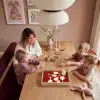 Wijnglazen - Silhouetten - Wit Dienblad Rechthoek middel -sfeer4
