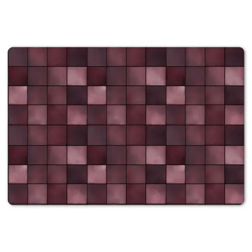 Vierkant - Tegel - Patroon - Paars Placemat vinyl groot 368 -zzsfeer1_Kitchenyeah-website