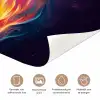 Astronaut - Ruimte - Surfen - Kleurrijk deurposter klein -closeup_NL