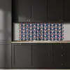 Patronen - Abstract - Bloemen keuken achterwand 2 middel 871 -sfeer1