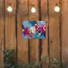 Cirkels - Goud - Abstract tuinposter los doek klein -sfeer1