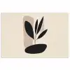 Plant - Beige - Japandi poster papier klein -3d