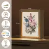 Boeket - Beige - Harmonieus - Subtiel Light Box met kabel (Tafellamp) klein -USP_NL
