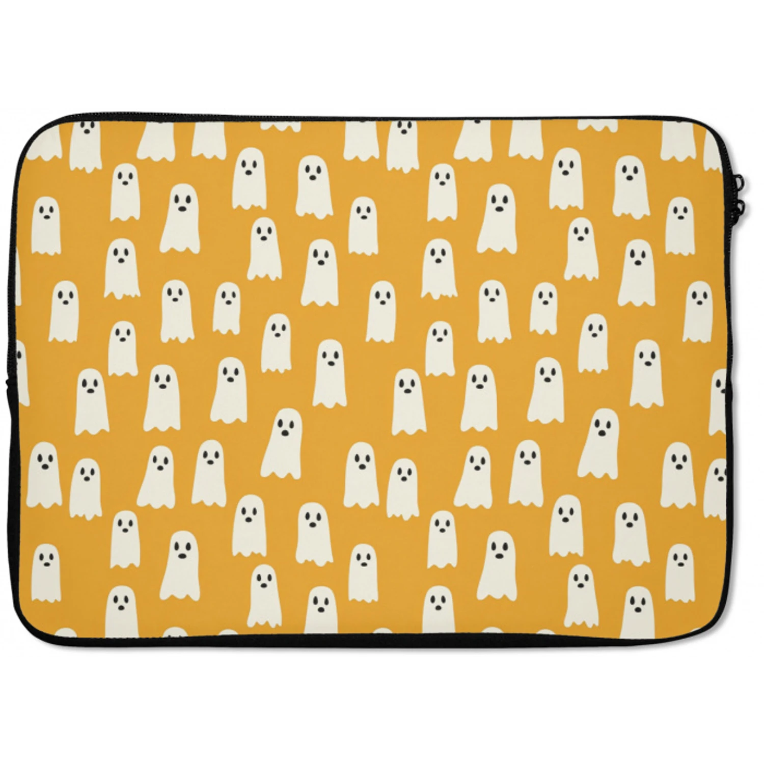 Halloween - Spookjes - Oker laptophoes neopreen klein 279 -zkaufland3dotto
