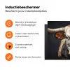 Stier - Kleurrijk - Hoorns Inductie beschermer vinyl 3mm klein -zzzzzzz-td-ups
