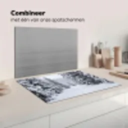 Bos - Winter - Sneeuw - Pad - Natuur Inductie beschermer vinyl 3mm klein -wsfeer7_website