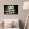Cheers - Wijn - Zwart - Wit Wandkleed katoen klein -sfeer4