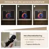Paard - Dier - Rook - Zwart - Kleuren Light Box met batterij (Wandlamp kind) middel -USP_dimbaarNL