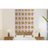 Patroon - Beige - Hartjes - Bloemen fotobehang vinyl groot 64 -bed