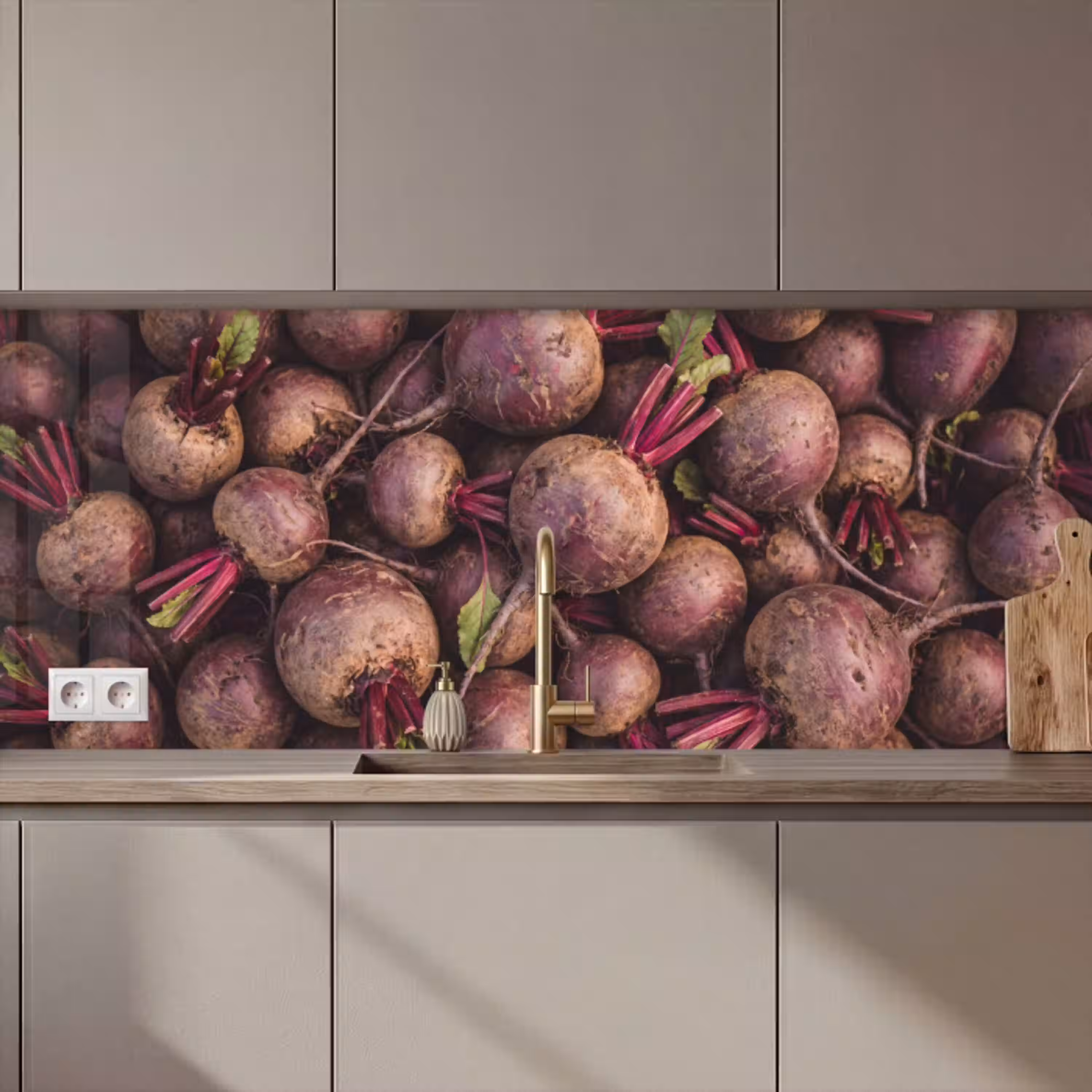 Groente - Rood - Natuur keuken achterwand 2 middel zz_3dshopping
