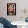 Vrouw - Kauwgom - Graffiti - Love fotolijst zwart zonder passe partout klein -sfeer4