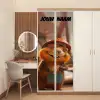 Schattig dier met bouwhelm en tas en de tekst “Deze kamer is van: jouw naam”. deurposter klein -sfeer3