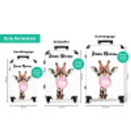 Kauwende Kobus NBS - Handbagage koffer - Kinderen Unisex middel zzzzzzVergelijking_3NL