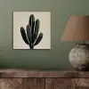 Cactus - Subtiel - Groen aluminium wit klein -sfeer2