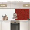 Roest - Rood - Vlekken keuken achterwand 2 middel 871 -voor-na2_NL