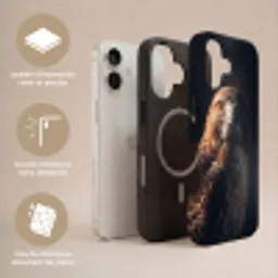 Roofvogel - Buizerd - Bruin Toughcase MagSafe Apple iPhone 17 klein -USP_Lagen_FR
