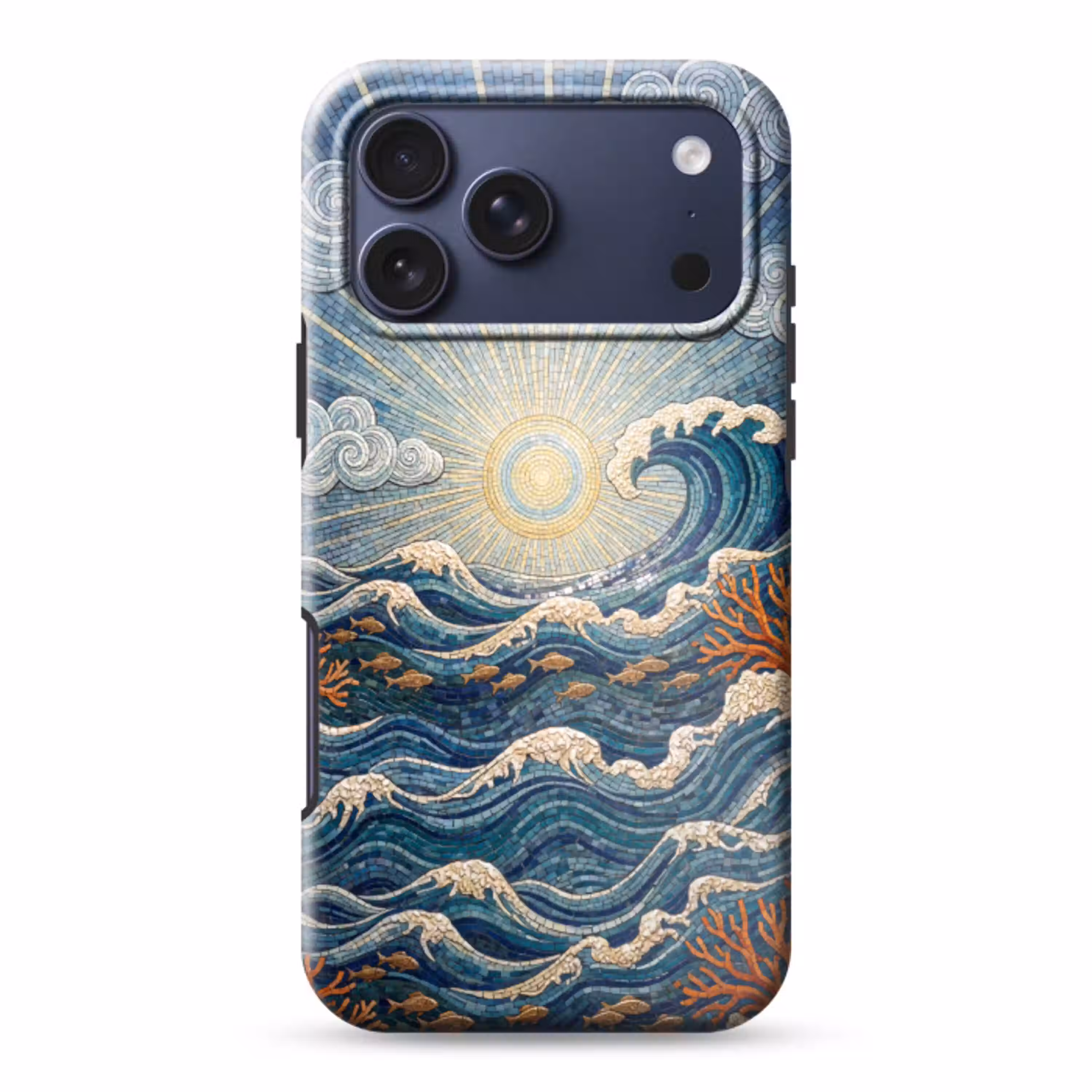 Onderwater - Koraal - Vis - Natuur - Kunst Toughcase MagSafe Apple iPhone 17 Pro Max klein -3d
