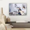 Half human, Half Coffee - Infuus - Koffie canvas 2cm klein -sfeer6