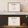 Kat - Tutu - Kroontje - Stippen Light Box met batterij (Wandlamp kind) middel -sfeer3_kind
