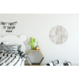 Grijs - Beton - Verweerd Wandcirkel aluminium klein 190 -kinderkamer
