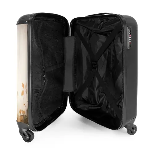 Ludo leeuw Koffer - NBS - Handbagage middel -binnenkant