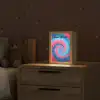 Spiraal - Roze - Blauw Light Box met kabel (Kinderlampje) klein -sfeer1_kind