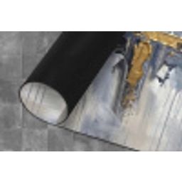 Abstract - Structuur - Goud - Grijs - Modern Keukenloper - keukenmat middel -closeup