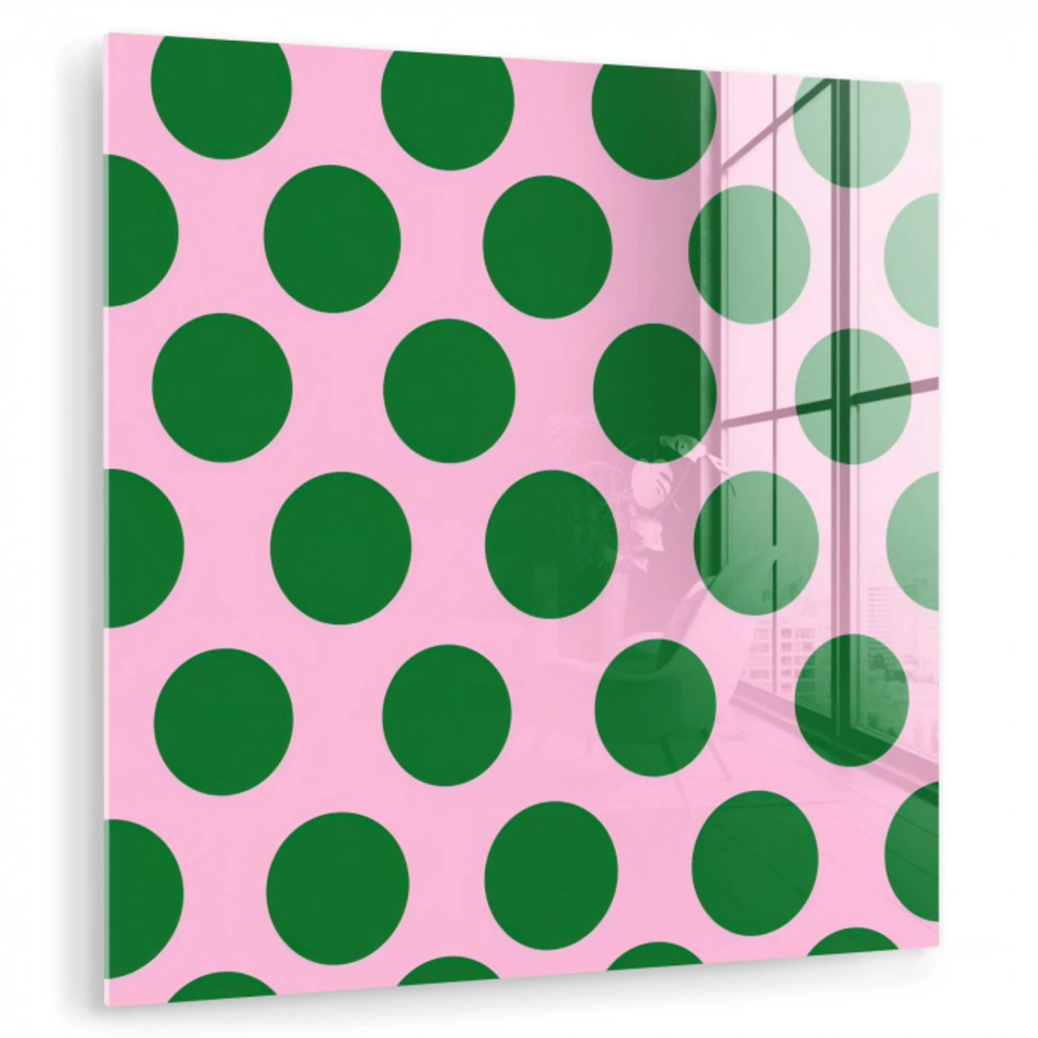 Polkadots - Patroon - Groen plexiglas 5mm klein 11 -zzzproduct_nieuw