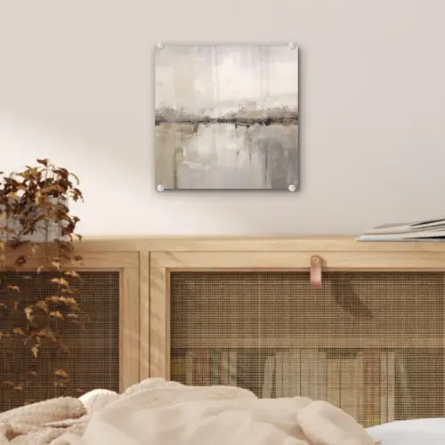 Moderne kunst - Abstract - Beige plexiglas 5mm klein -sfeer4