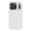 Grafisch - Patroon - Modern - Hexagon Telefoonhoesje iPhone 17 Pro klein 878 -3d